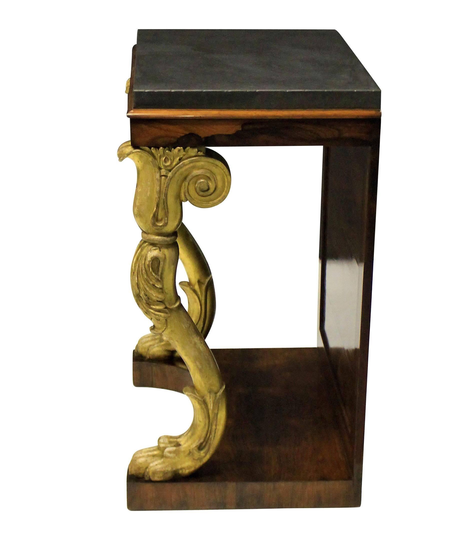 English Regency Console Table