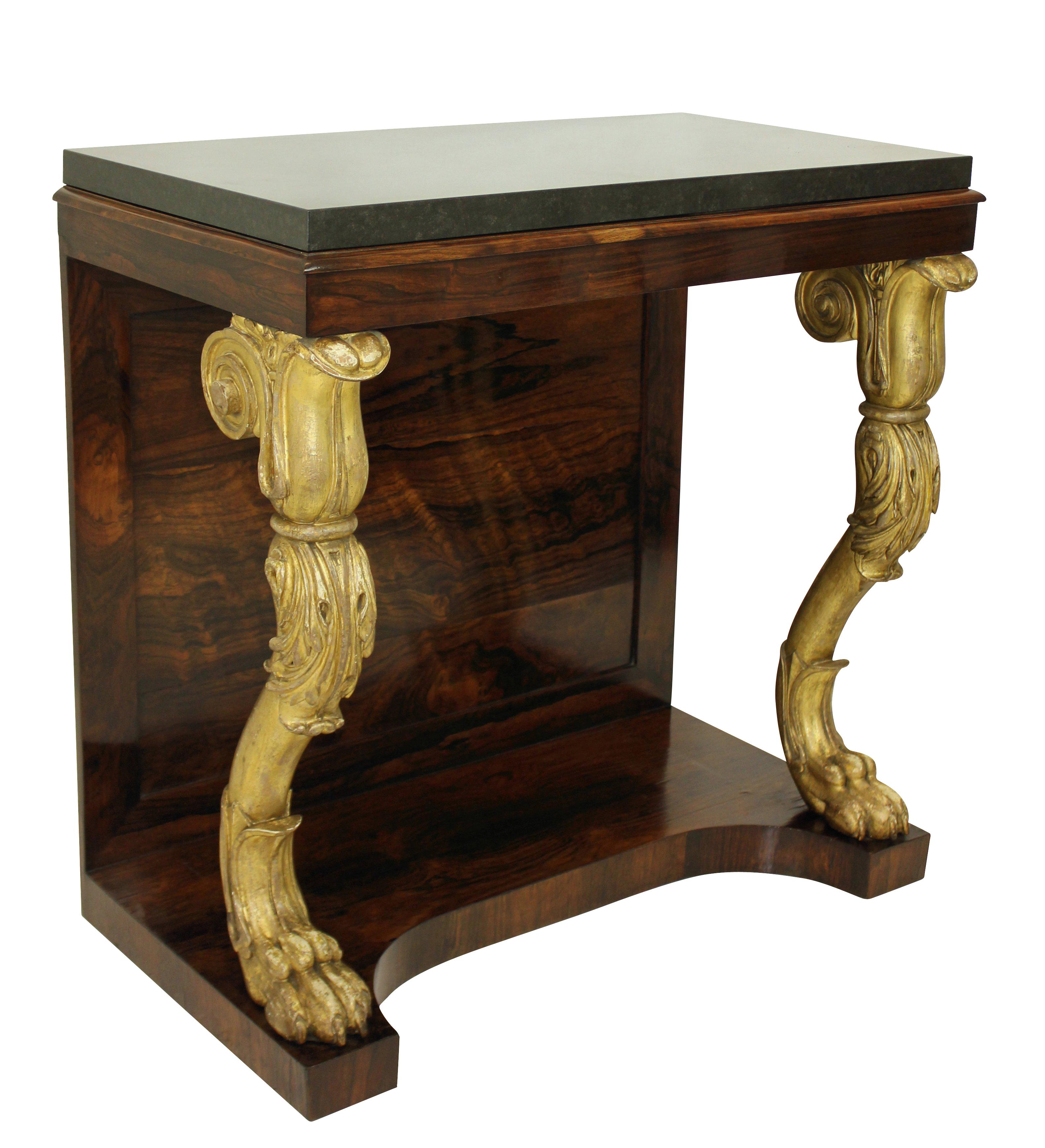 Early 19th Century Regency Console Table