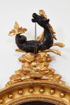 Regency Convex Mirror by Thomas Fentham