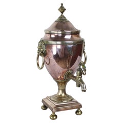 Regency Copper and Brass Samovar