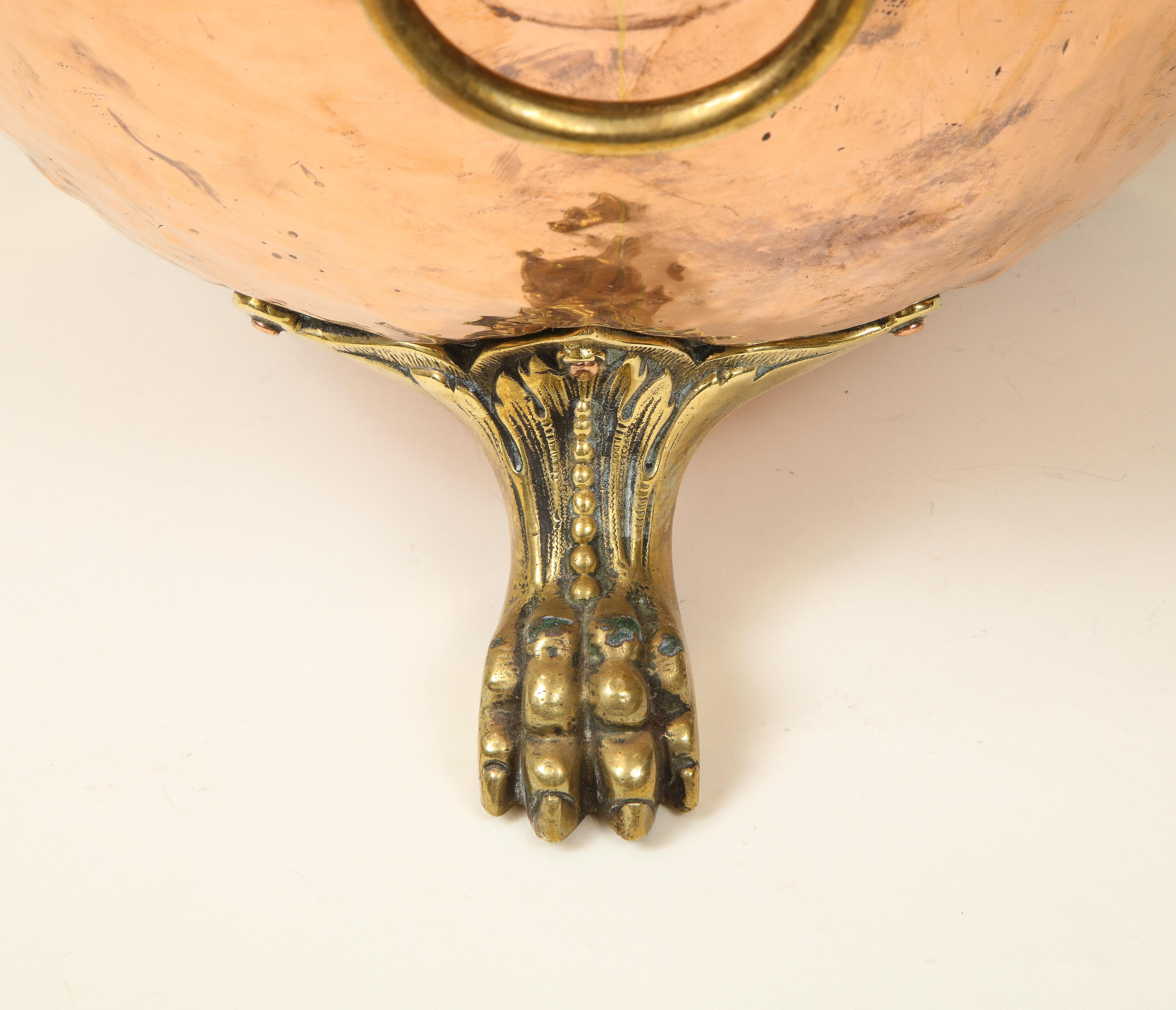 Regency Copper and Brass Urn-Form Coal Hod For Sale 4