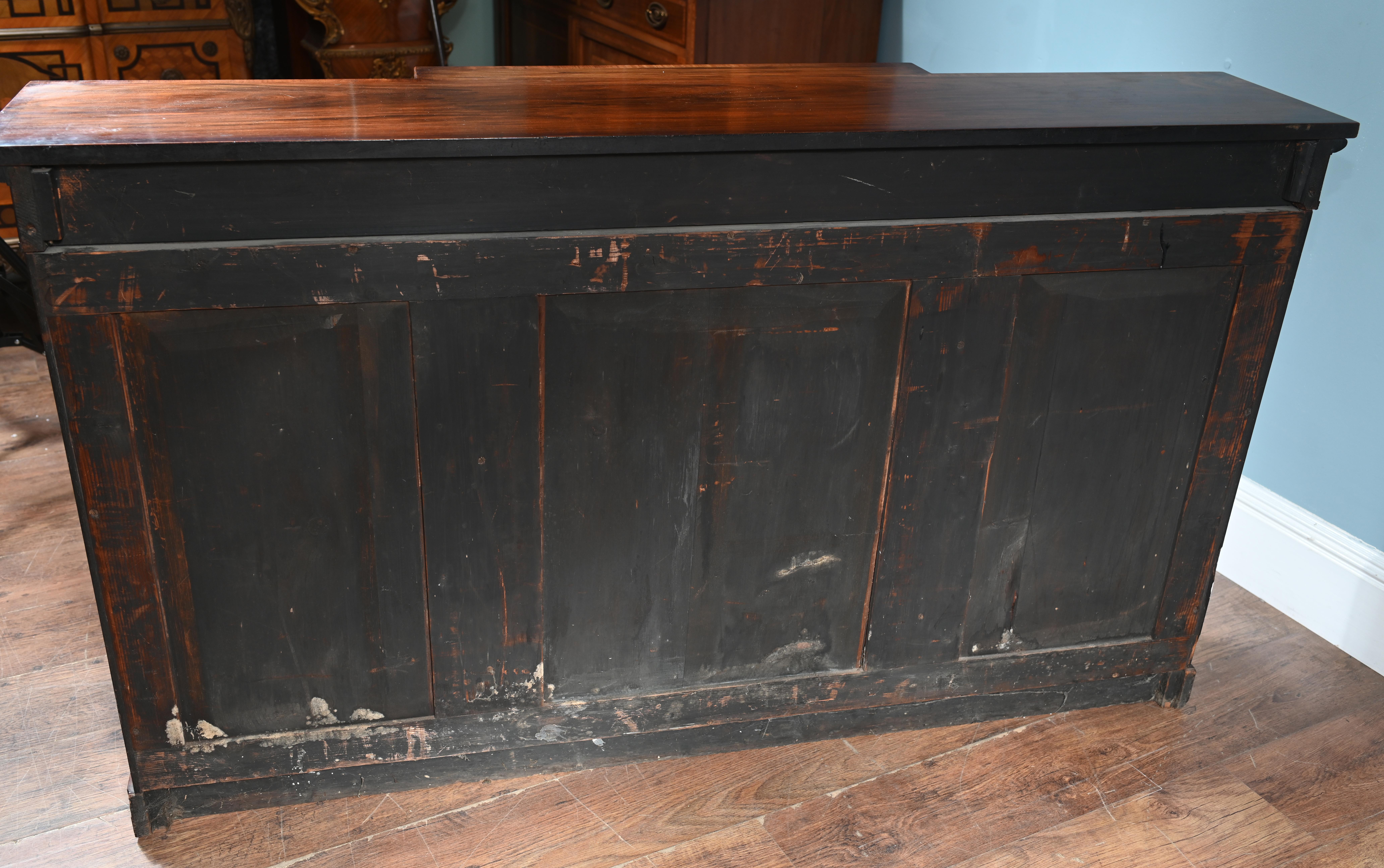Regency Credenza Breakfront Side Cabinet 1815 For Sale 5