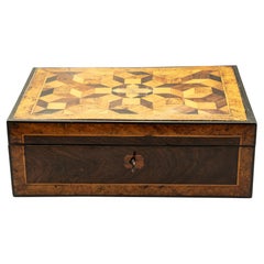 Regency Cube Parquetry Box