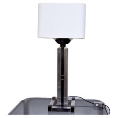 Retro Regency Cubic Table Lamp by BD Lumica, Italy, 1980