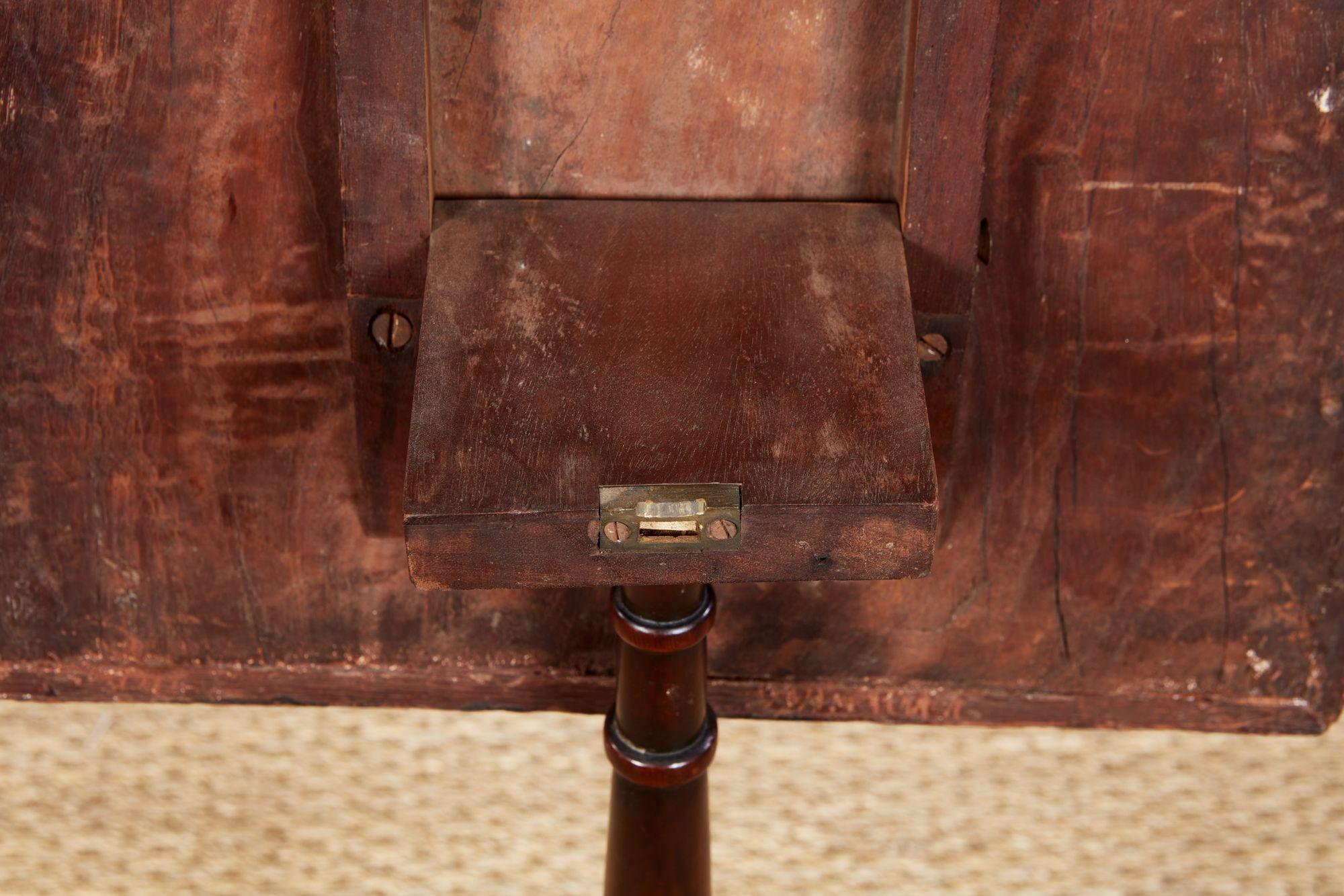 Regency Decoupage Tripod Table 2
