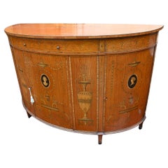 Armario Regency Demi Lune Clásico Adams Madera Satinada
