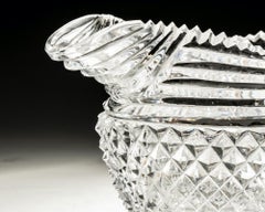 Caraffa da crema Regency con diamante e taglio a gradini