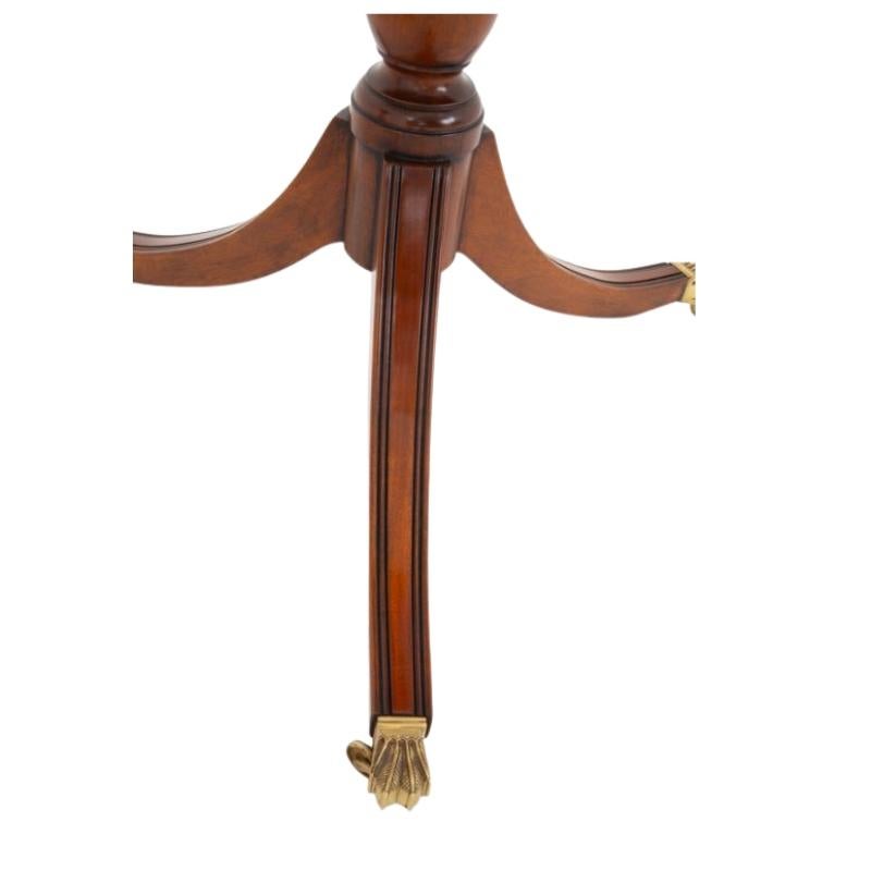 Regency-Esstisch Mahagoni Sockel Sitze 8 - 10 im Angebot 5