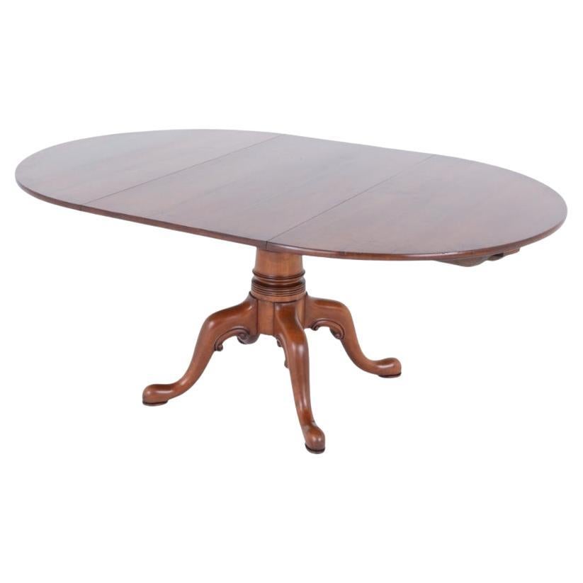 Regency-Esstisch Mahagoni Sockel Sitze 8 - 10 im Angebot