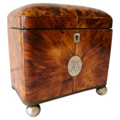 Regency Dome Form Tea Caddy