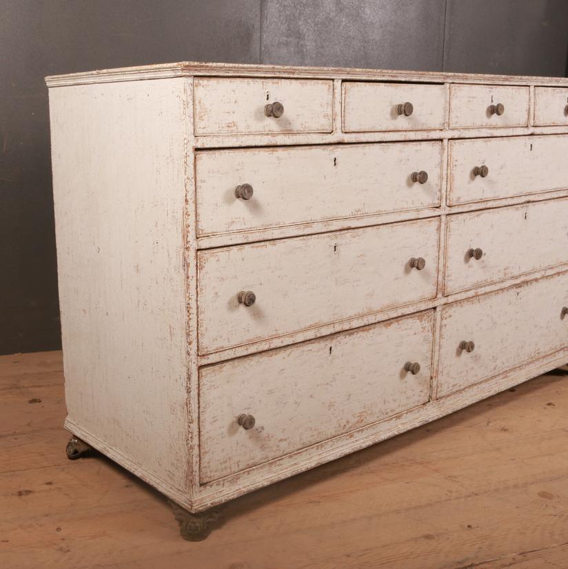 19th Century Regency Double Chest of Drawers