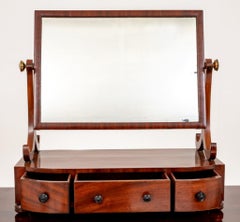 Regency Dressing Mirror in Mahogany