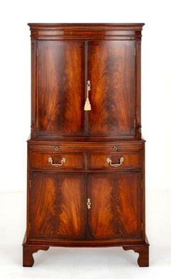 Regency Drinks Cabinet Mahogany Cocktails