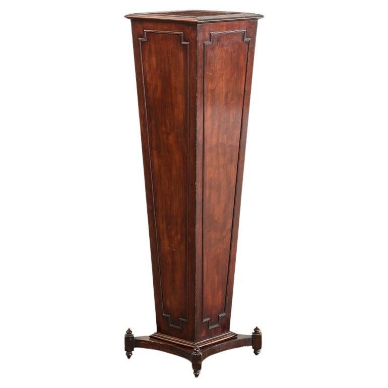 Regency-Sockel aus ebonisiertem Mahagoni und Mahagoni