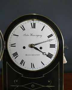 Regency Ebonised Bracket Clock by John Hemingway, Manchester