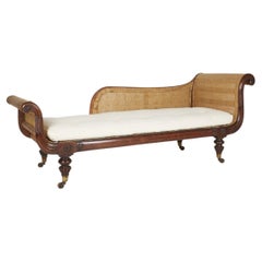 Regency English chaise longue