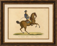 Regency English Horse Lithograph by Brodtmann, Equus Angliae, 1816
