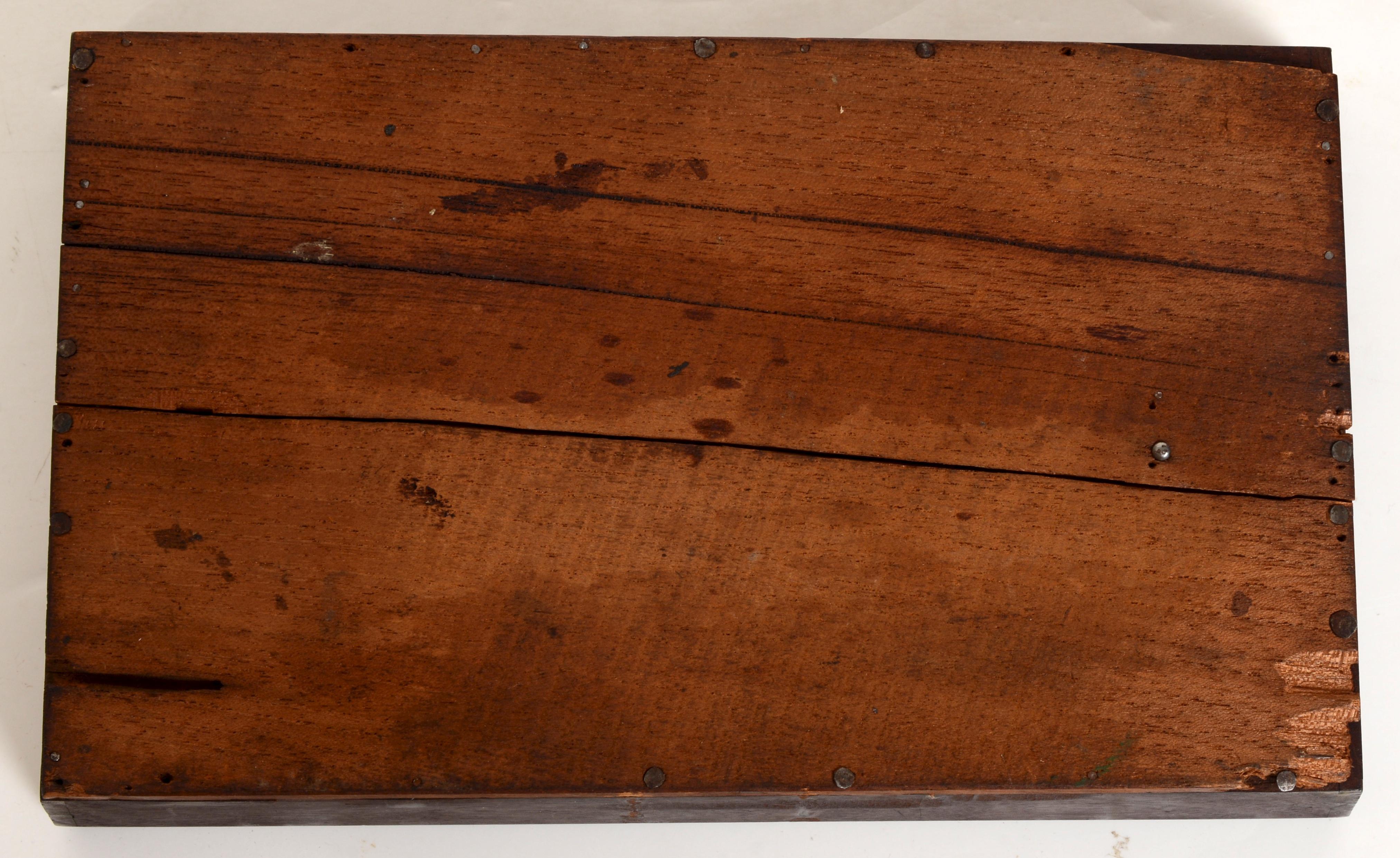Regency-Schmuckkästchen mit Fächerintarsien, Innenausstattung und verspiegeltem Deckel, um 1810 im Angebot 2