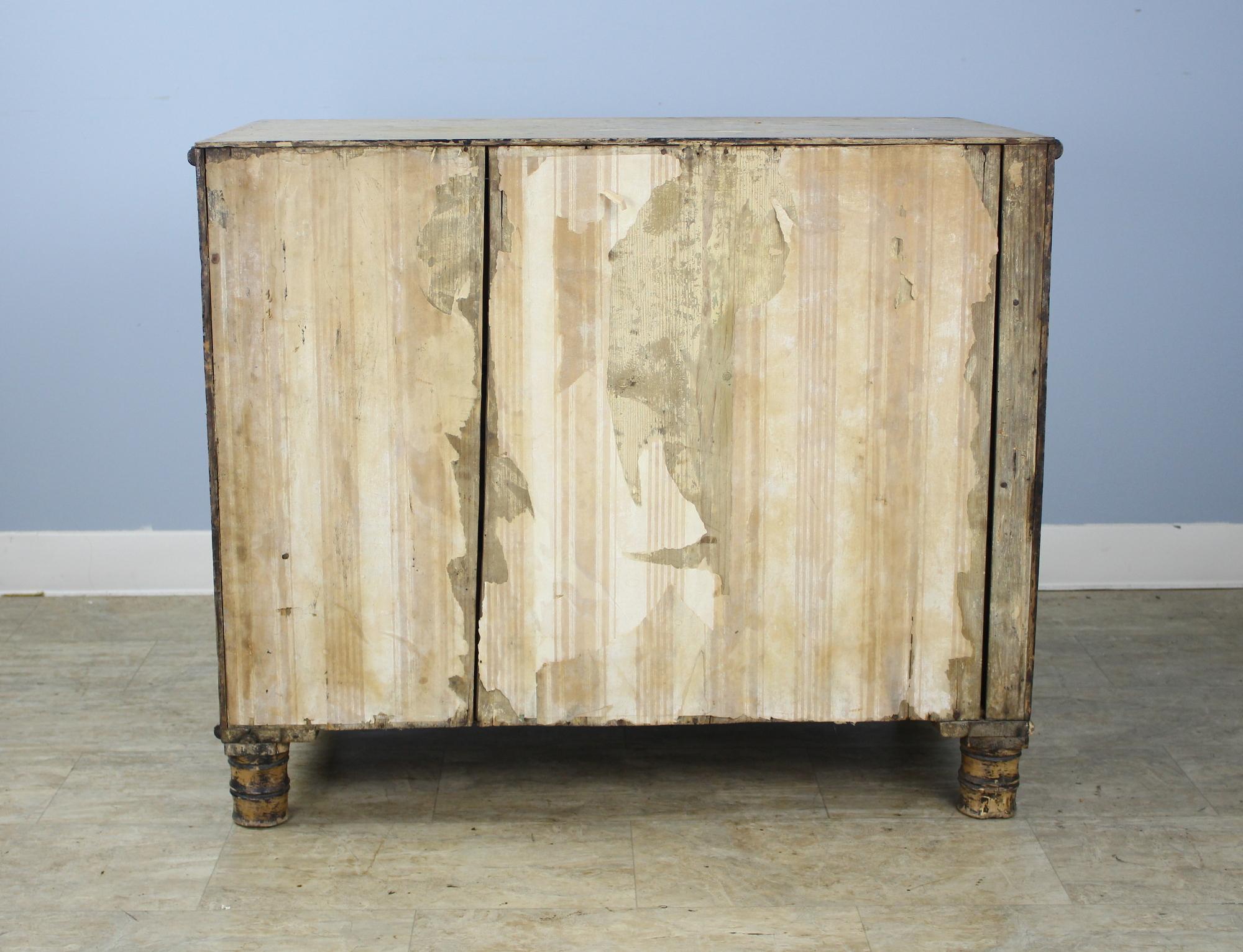 Regency Faux Bamboo Chest with Original Paint 5