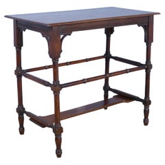 Regency Faux Bamboo Stand or Side Table