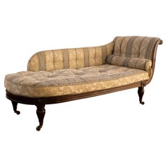 Regency Faux Rosewood Recamier