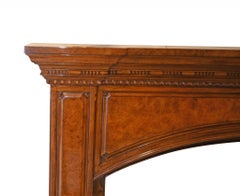 Regency Fire Surround Fireplace Walnut Mantle