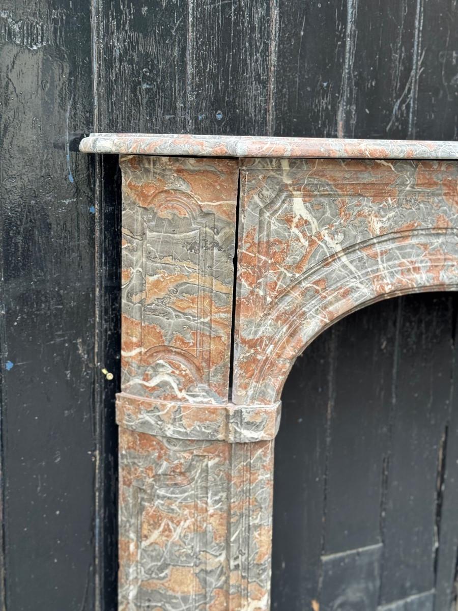 Chimenea Regency de mármol de Rance, siglo XVIII siglo XIX en venta