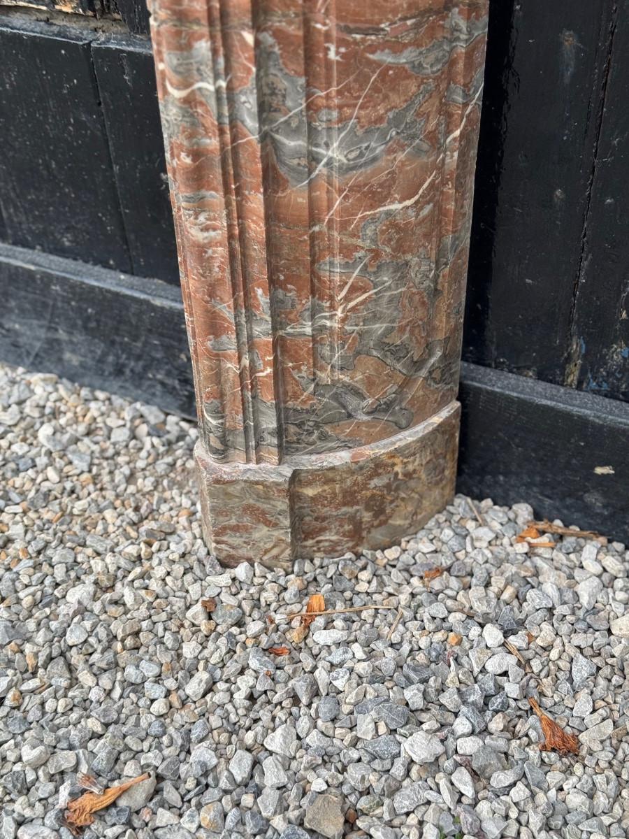 Chimenea Regency de mármol de Rance, siglo XVIII en venta 1