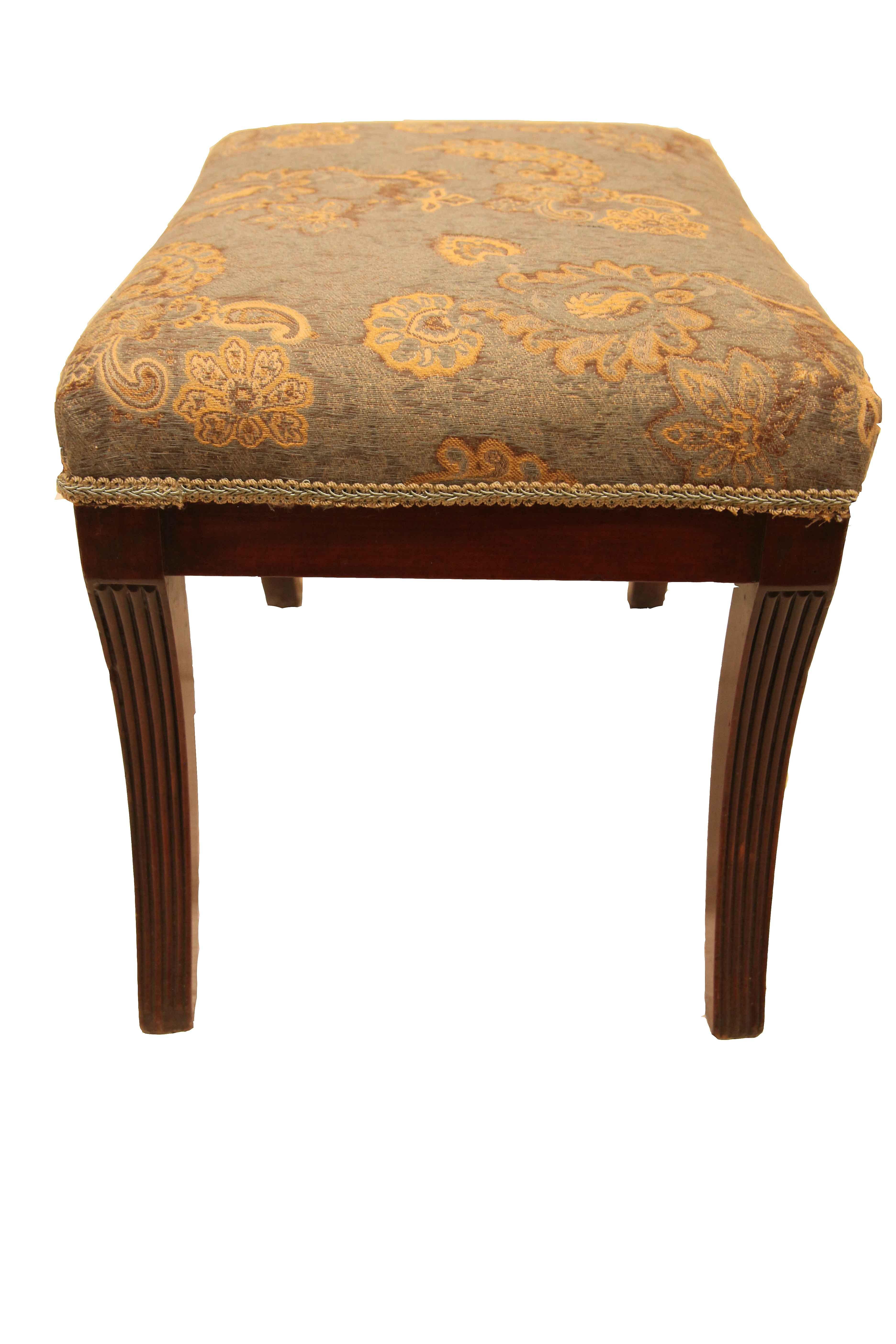 English Regency Foot Stool For Sale