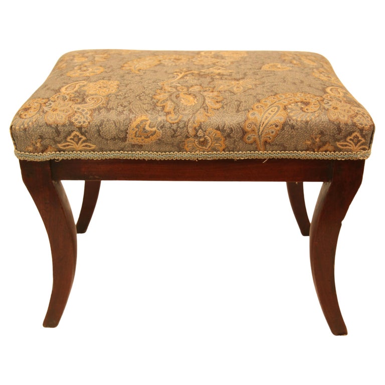 Regency Foot Stool For Sale at 1stDibs