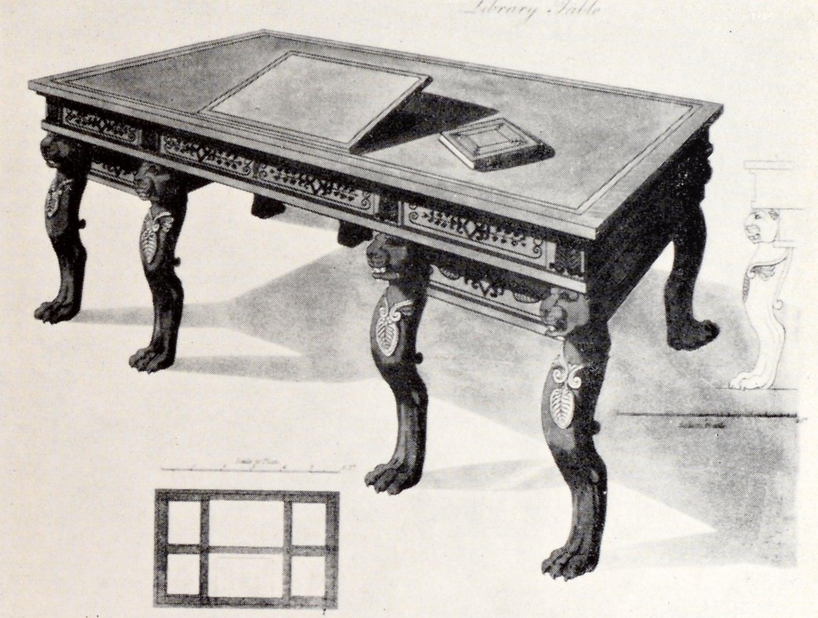 Regency Furniture Designs 1803-1826 by John Harris 1st Ed For Sale 2