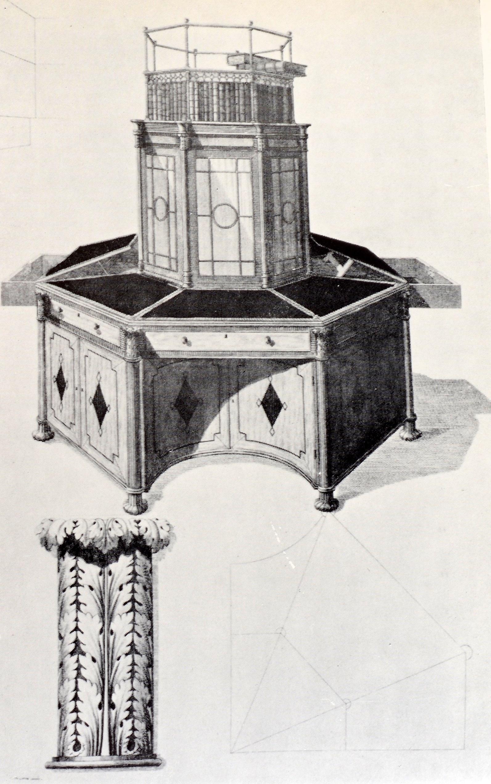 Regency Furniture Designs 1803-1826 by John Harris 1st Ed For Sale 7