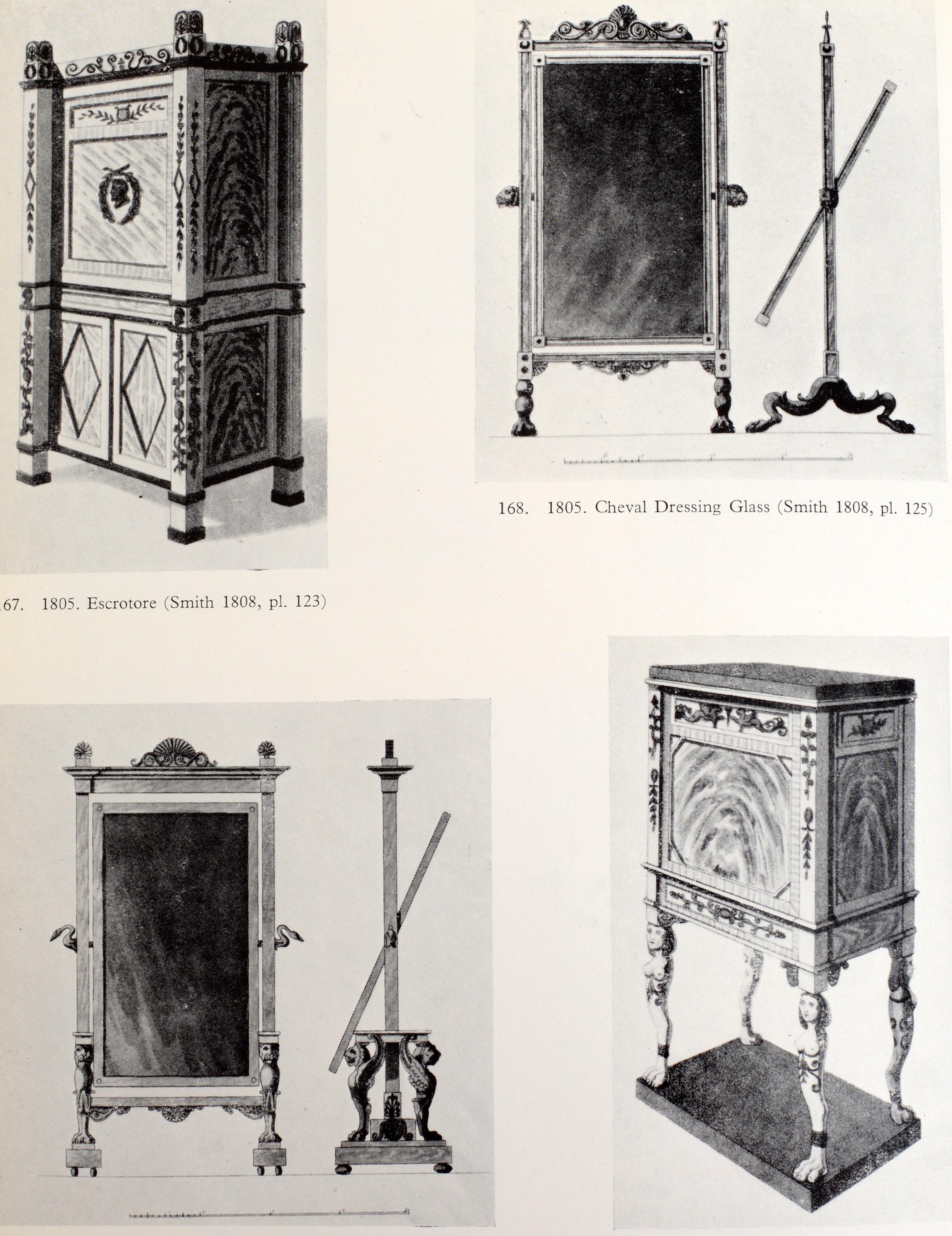 Regency Furniture Designs 1803-1826 by John Harris 1st Ed For Sale 12