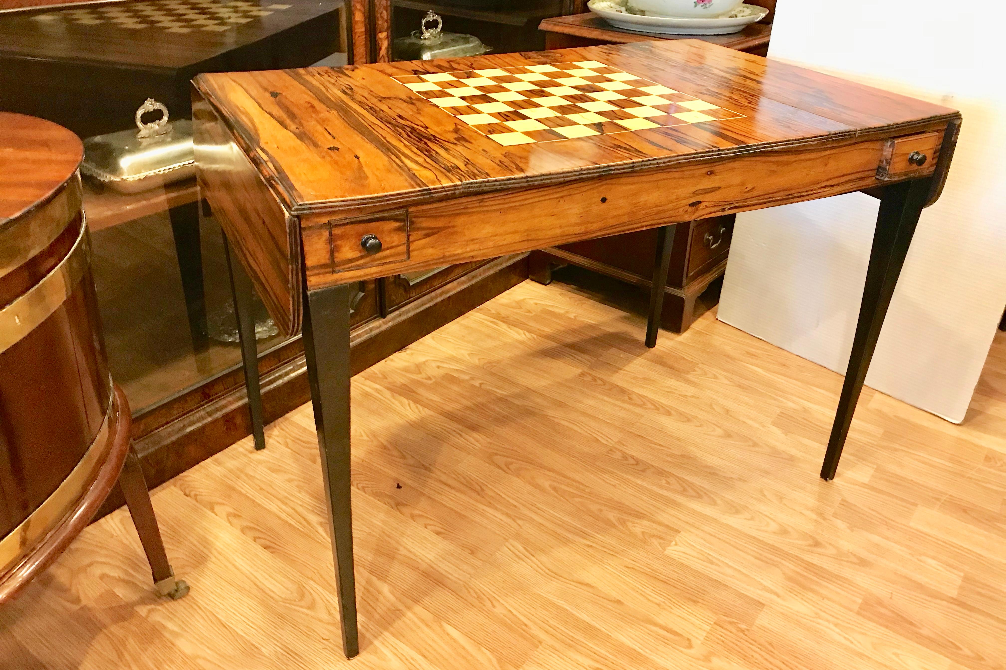 European Regency Game Table