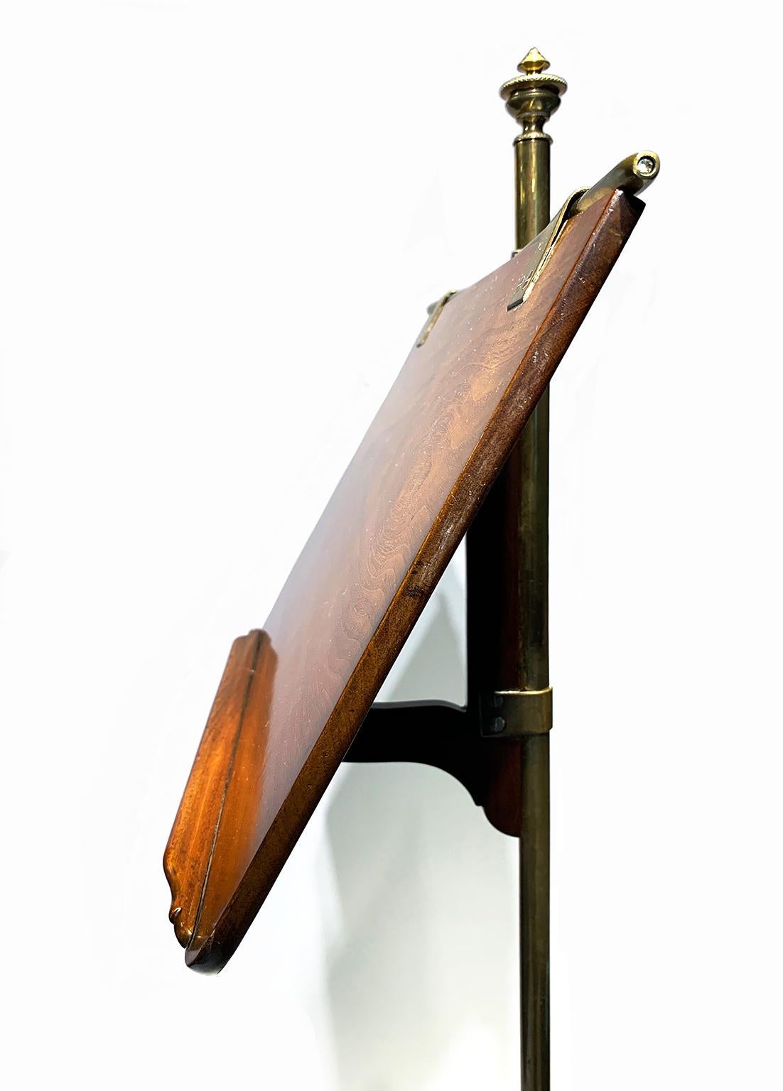 Regency George IV English Music Stand or Lectern, circa 1830 5