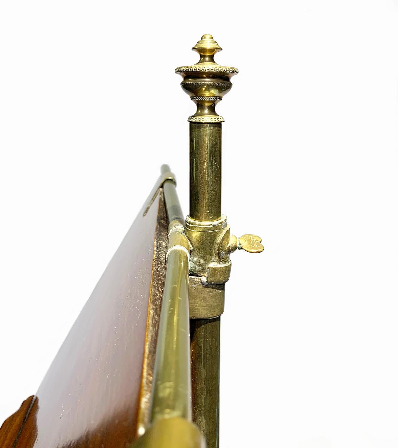 Regency George IV English Music Stand or Lectern, circa 1830 2