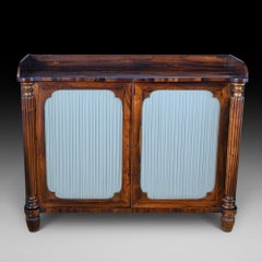 Regency George IV Goncalo Alves Side Cabinet