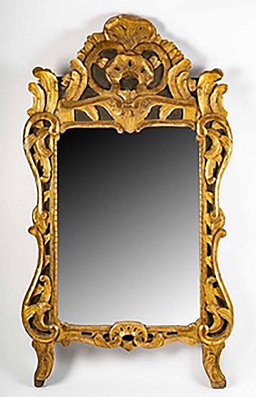 Regency Gilded Wood Mirror 2