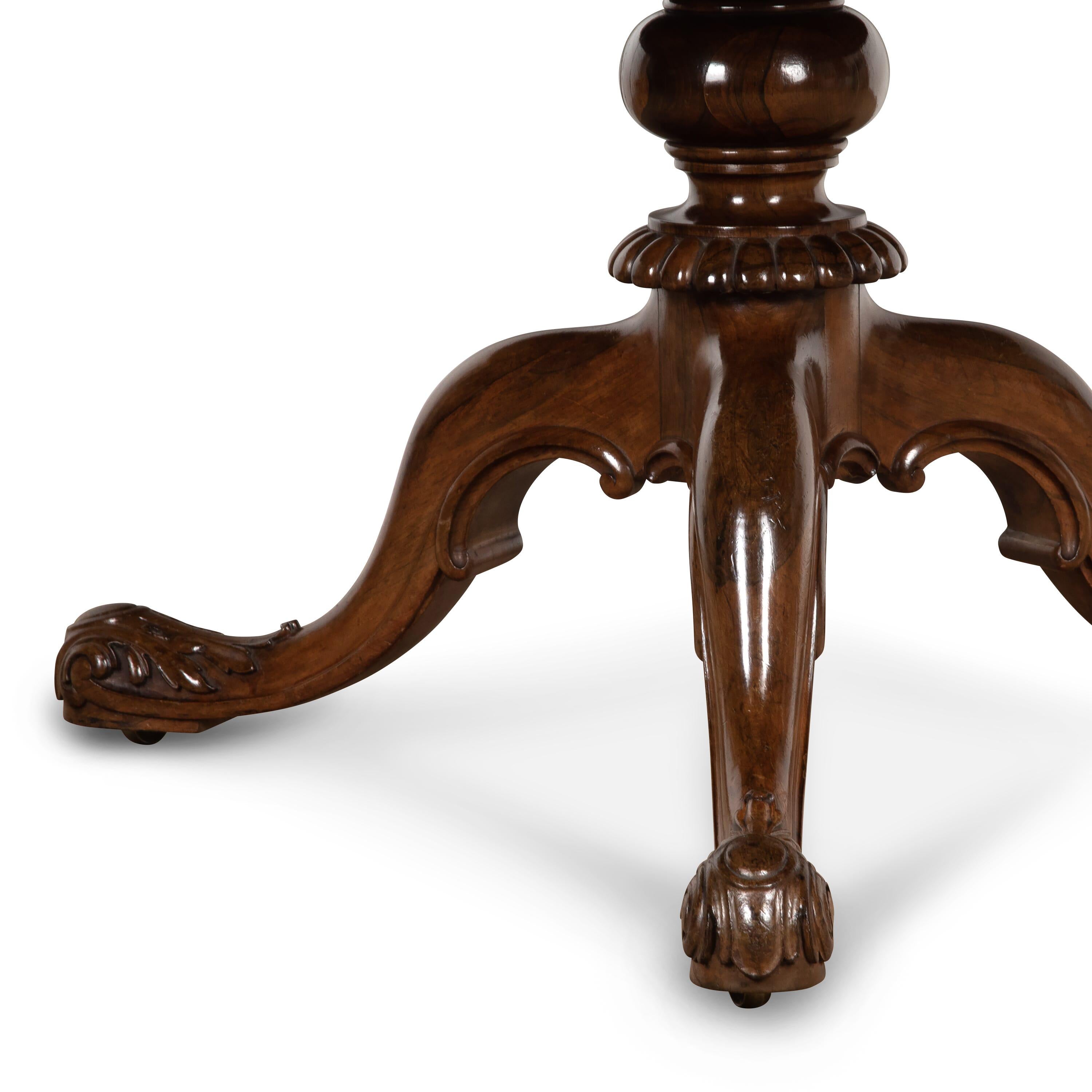Regency Gillow Rosewood Centre Table For Sale 4