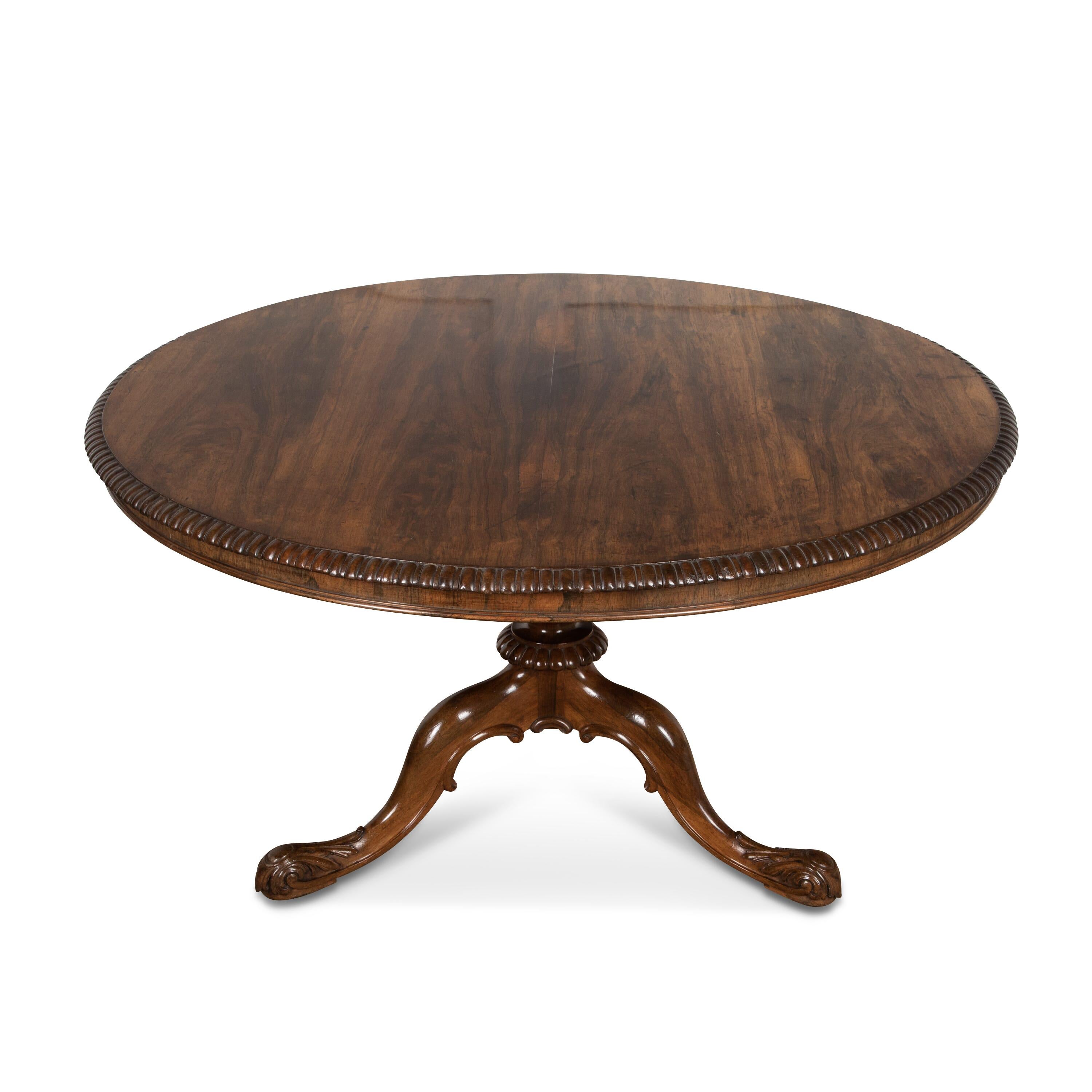 Regency Gillow Rosewood Centre Table For Sale 5