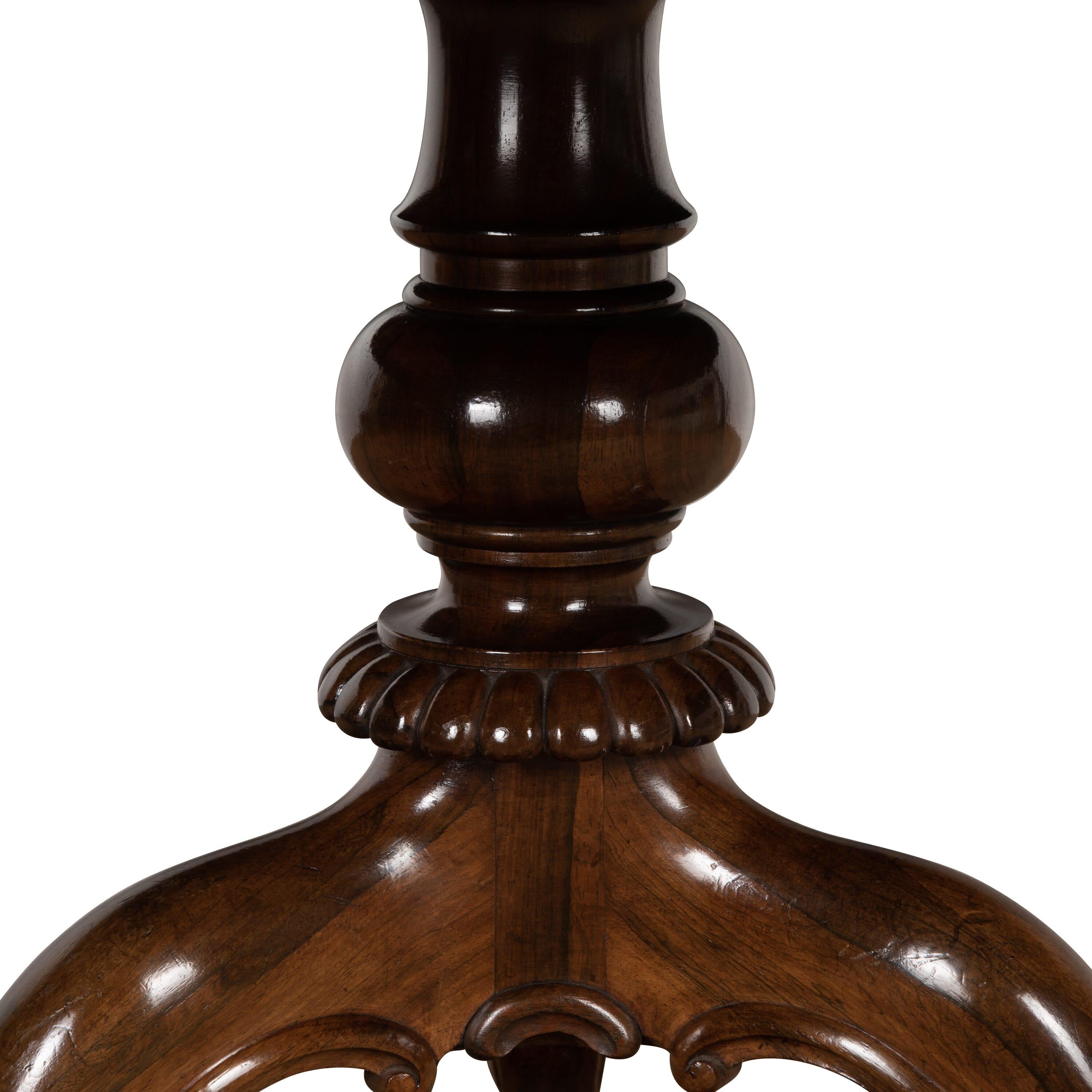 Regency Gillow Rosewood Centre Table For Sale 3