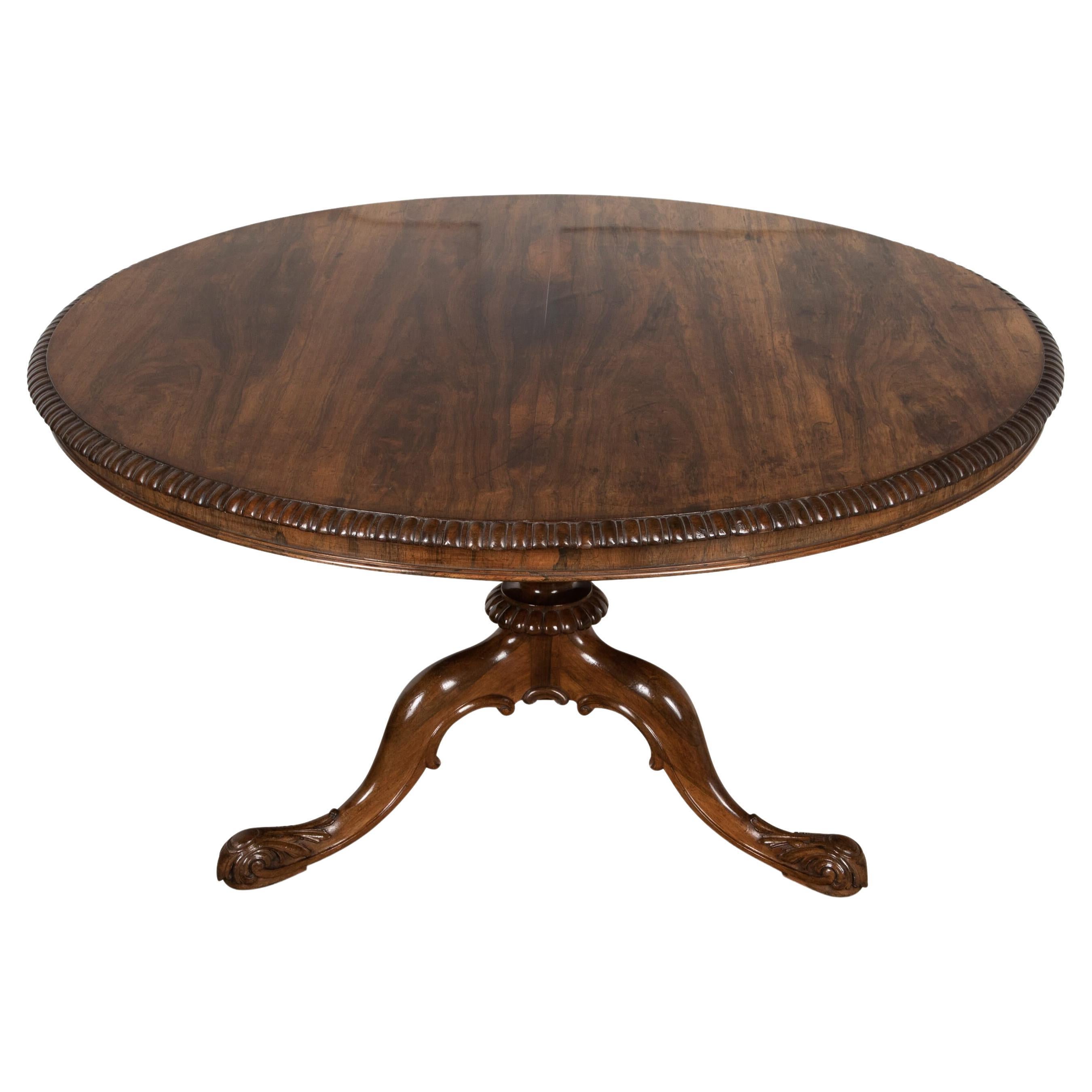 Table de centre en palissandre Regency Gillow