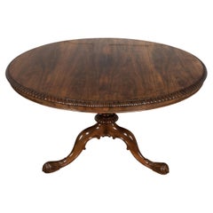 Used Regency Gillow Rosewood Centre Table