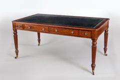 Regency Gillows Mahogany Writing Table, circa 1810