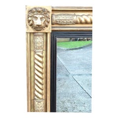 Regency Gilt Overmantle Mirror