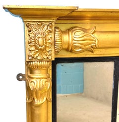 Regency Gilt Overmantle Mirror