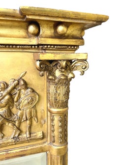 Regency Gilt Overmantle Mirror