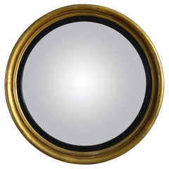 Regency Giltwood Convex Mirror