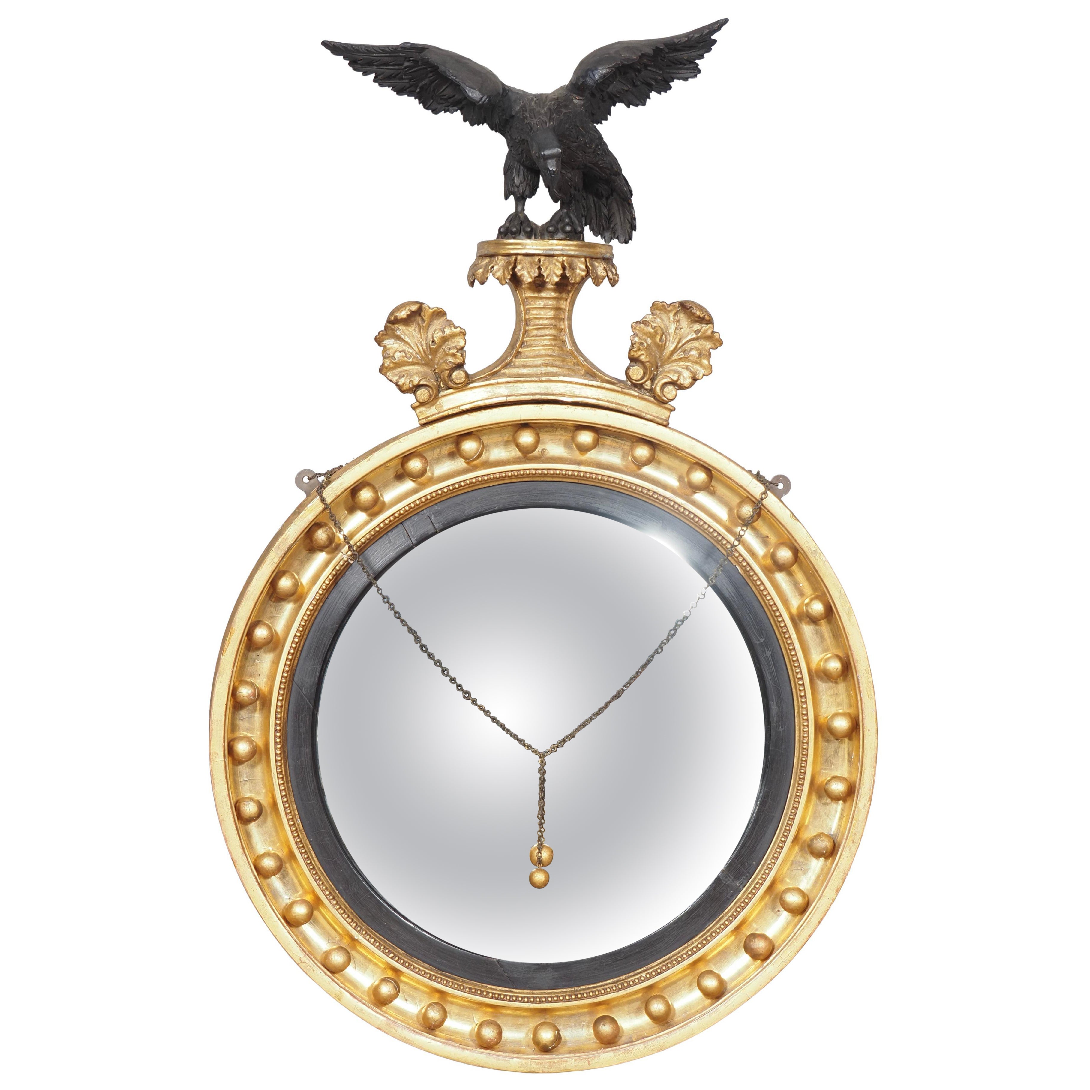 Espejo Convexo Regency Giltwood en venta