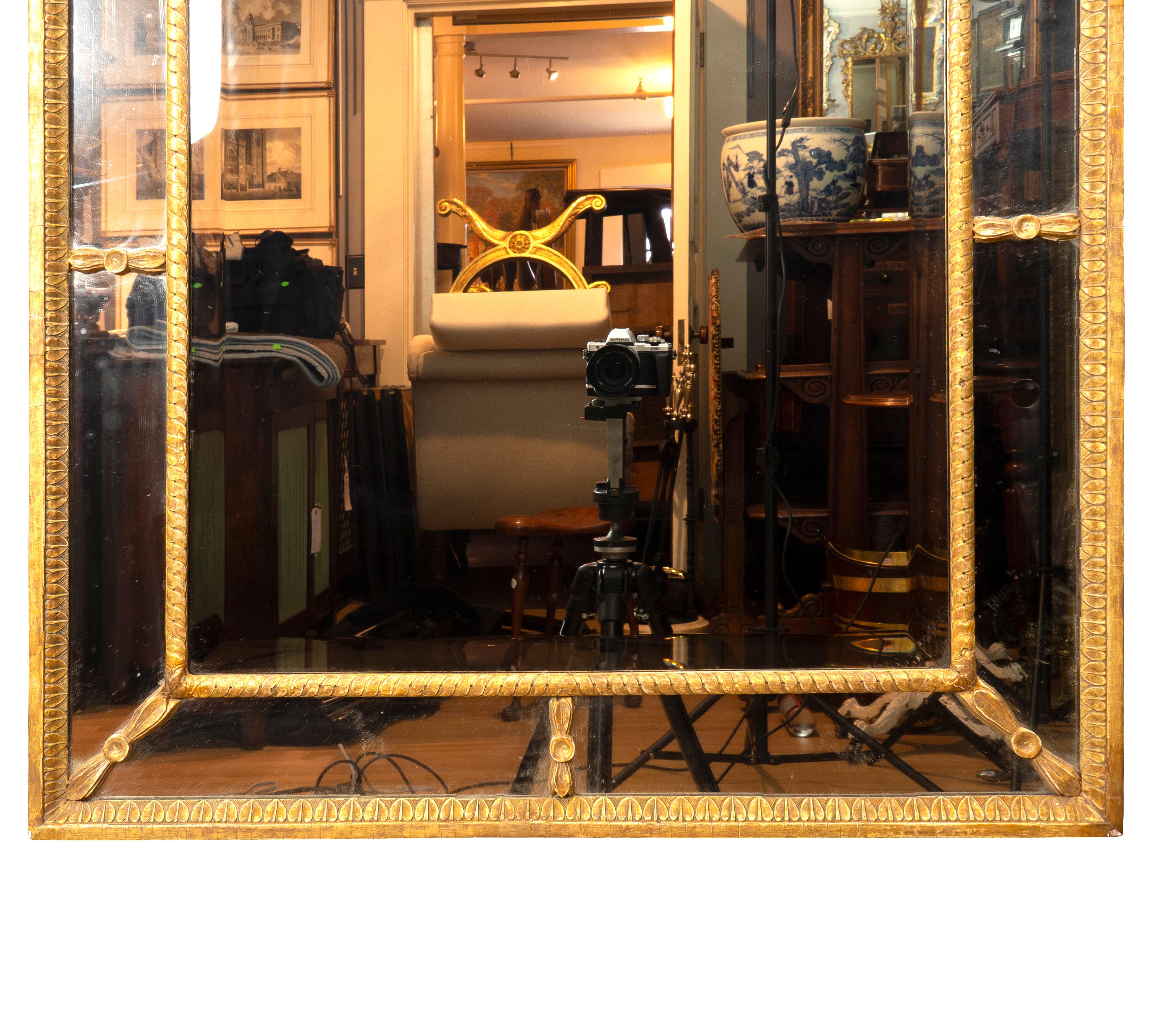 English Regency Giltwood Mirror For Sale